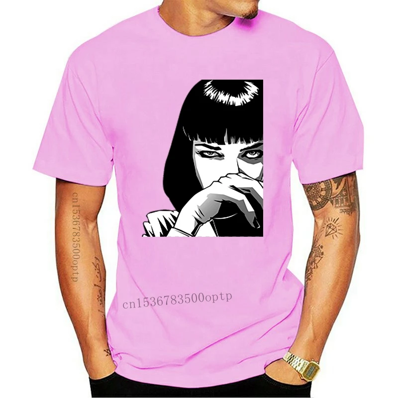 New Fashion Pulp Fiction Wallace T Shirt Leisure Stylish Streetwear Tee Shirt Crewneck Xs-3Xl Plus Size Movie T-Shirt