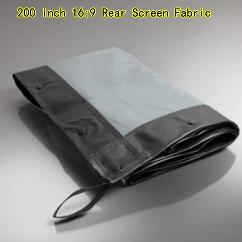 HD 200inch 16:9 Rear Screen Fabric Back Projection Use For Fast Folding Frame Projection