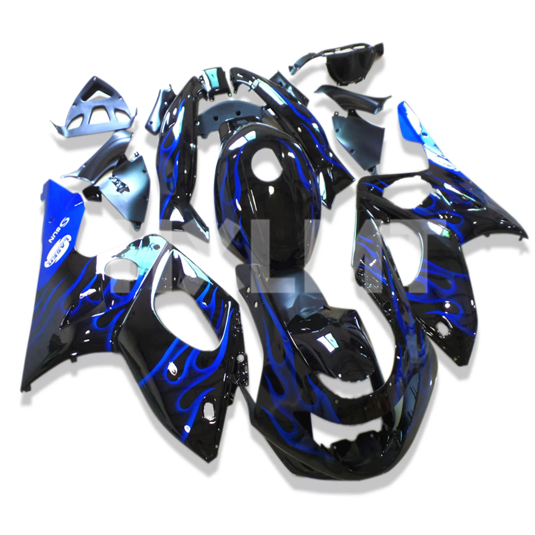 

New ABS Whole Motorcycle Fairings Kits For Yamaha YZF-R6 YZF 600 R6 1997 1998 1999 2001 2002- 2007 Injection Bodywork