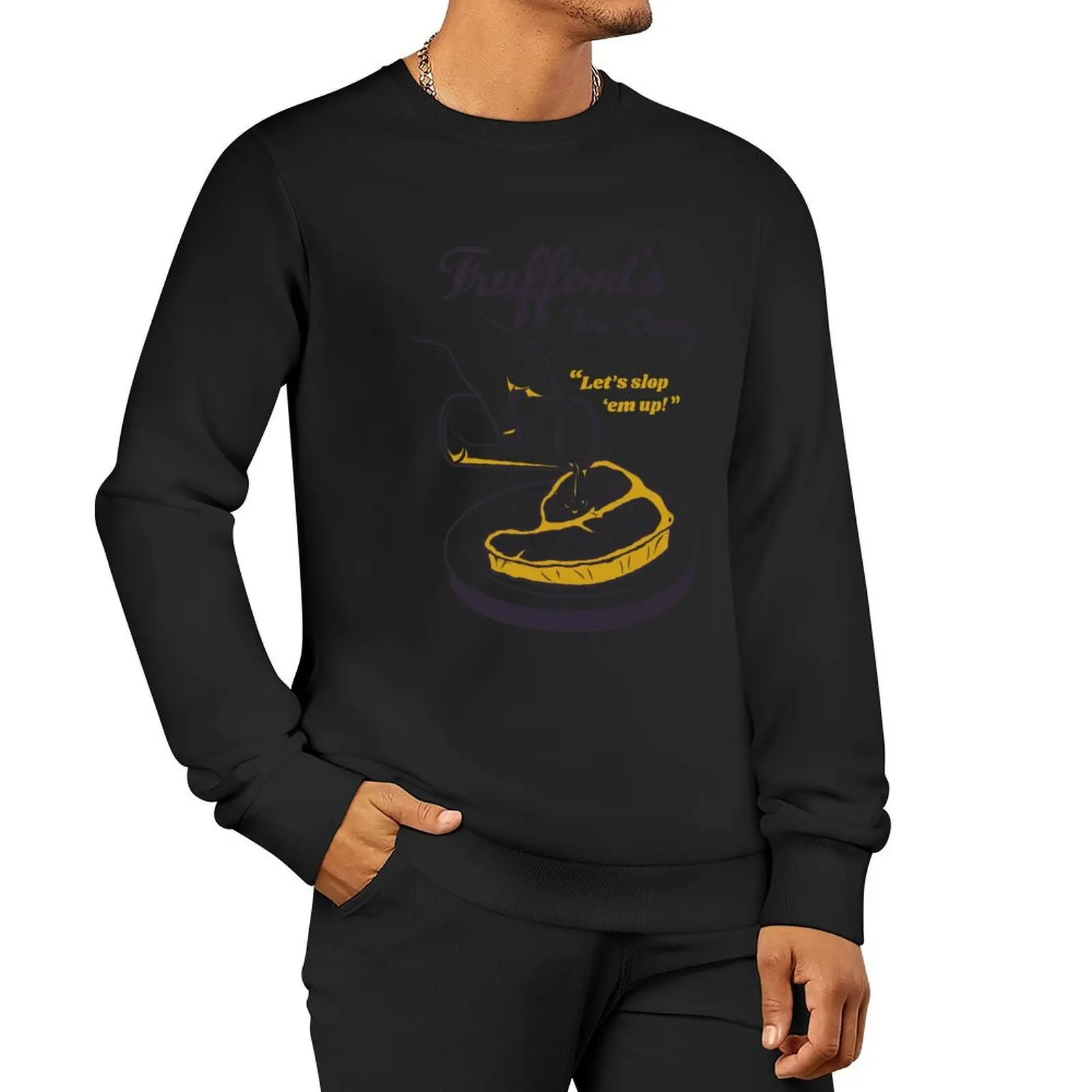 

Sloppy Steaks at Truffoni's Sweatshirt men clothing anime clothing autumn jacket men new in sweatshirts