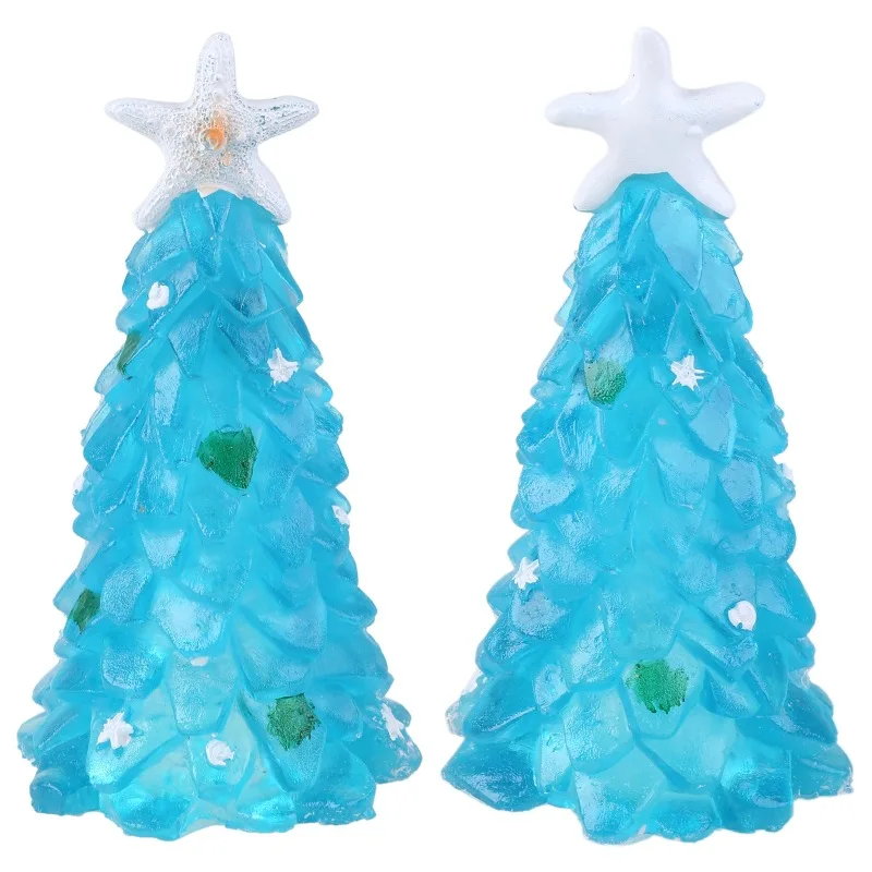 

‌Jade Green Starfish Christmas Decor‌ - Handmade Resin Tabletop Gift