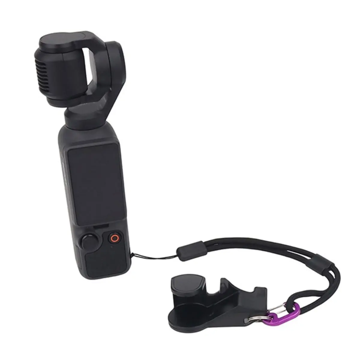 Dynamic Backpack Buckle Mount Gimbal Clip for DJI Pocket 4 Aluminum Alloy Anti-Loss Hook Anti-Drop Portable Durable Buckle D