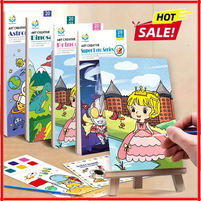 Coloring Book Kids Drawing & Painting Coloring Book - Educational Art Supplies for Creative Learning, Gift for Boys & Girls