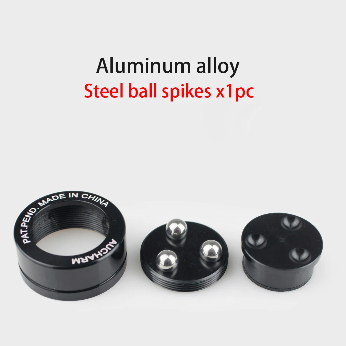 4pcs HIFI Audio Speaker Amplifier Ceramic beads Steel ball Scroll Anti-shock Absorber Foot  Feet Nail Pad Vibration Base