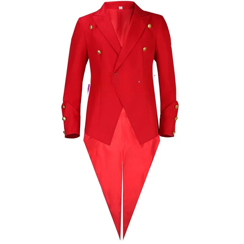 

Средневековый фрак, придворный панк, Хэллоуин, танцевальный женский модный домашний фрак, новинка 2025, сценический костюм, национальная одежда