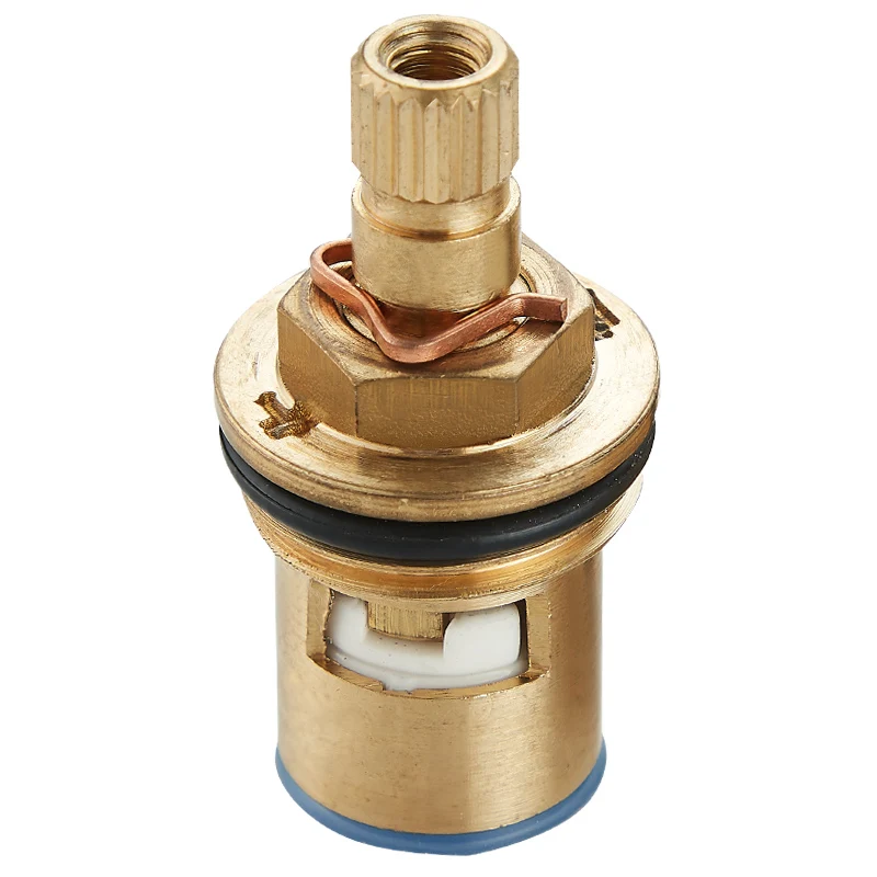 Water Tap Valve Core Replacement Heavy Duty Ceramic Brass Mixer Faucet Parts For Bathroom Kitchen Plumbing Repair Kits