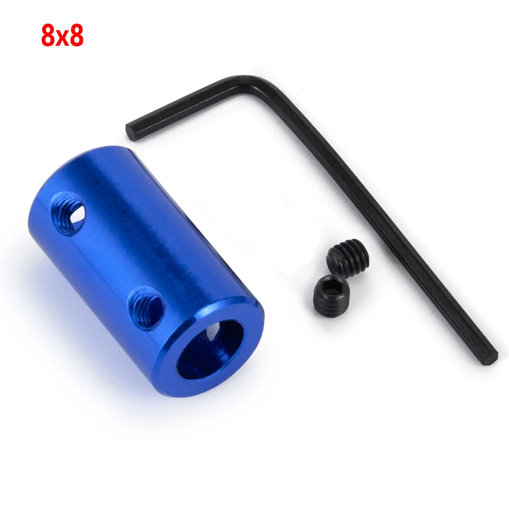 AXSPEED سبائك الألومنيوم 4/5/6/8 مللي متر محرك محرك رمح اقتران سحب المقرنة ل RC قارب سيارة ترقية أجزاء