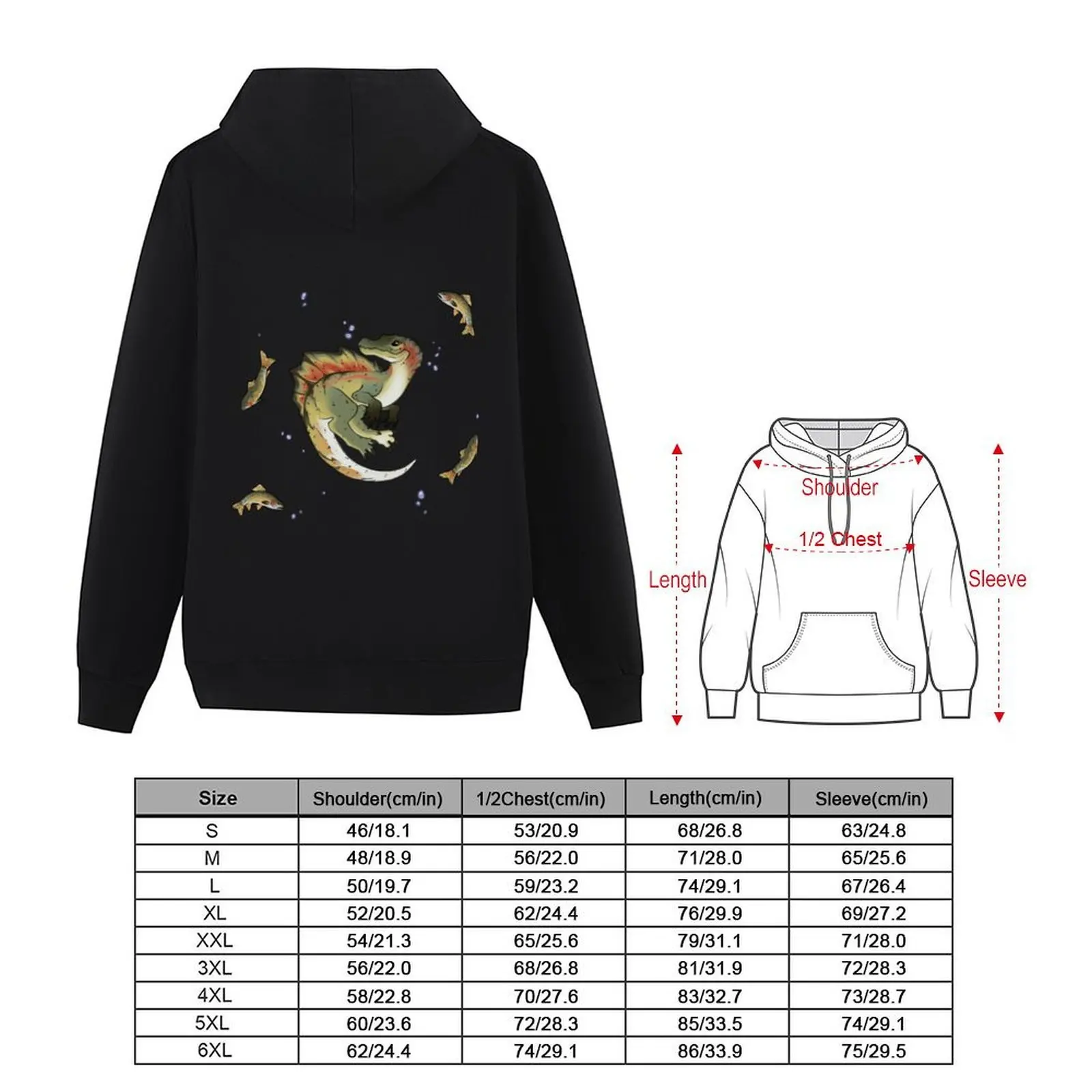تشيبي تراوت سبينو (مع السمك!) هوديي أنيمي ملابس رجالية ملابس رجالية ملابس الخريف الخريف منتجات جديدة الخريف هوديي
