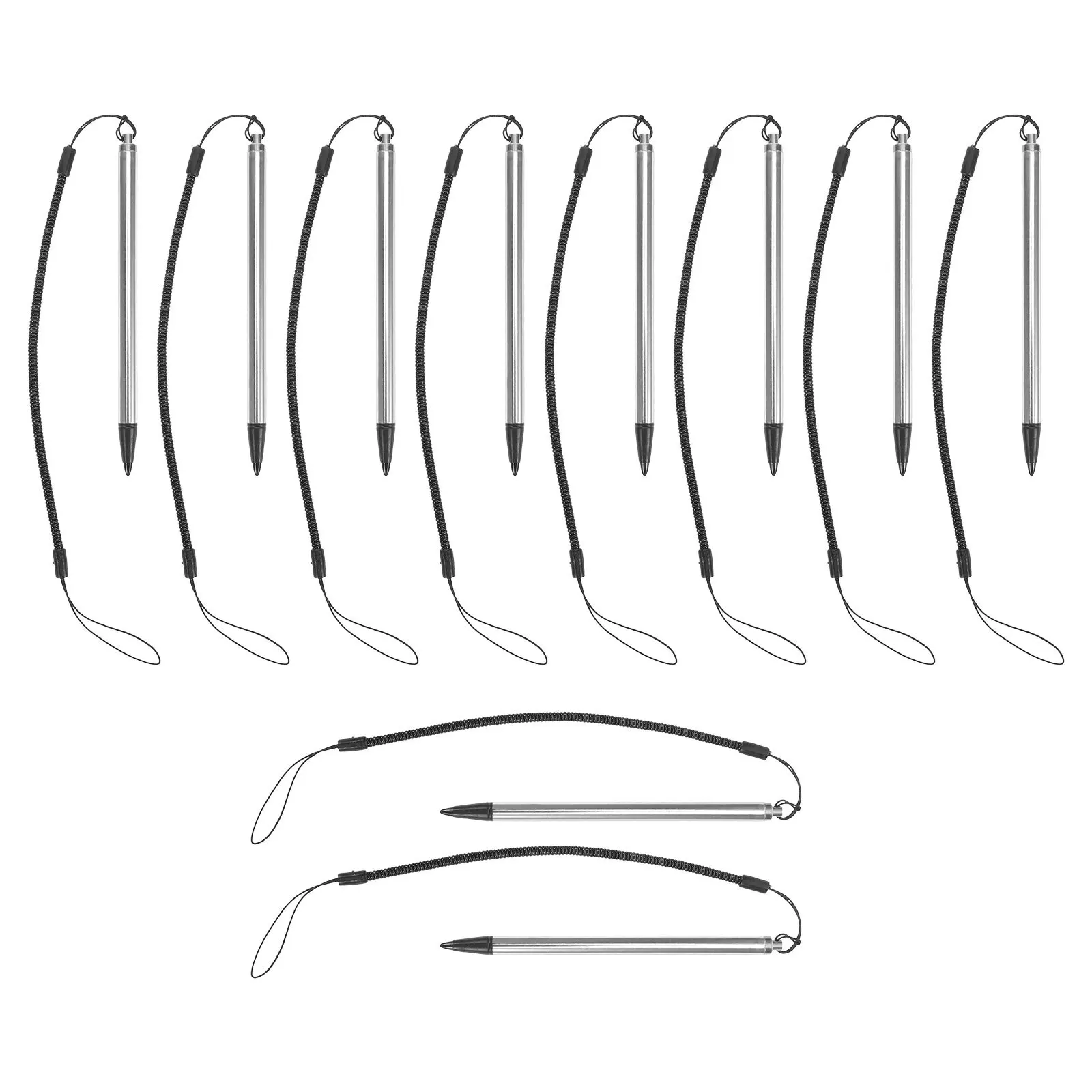 10 قطع من القلم لشاشة اللمس المقاومة للتحكم السلس المستجيج، مثالية للكتابة اليدوية والملاحظات الرقمية التي تعمل مع الهواتف اللوحية