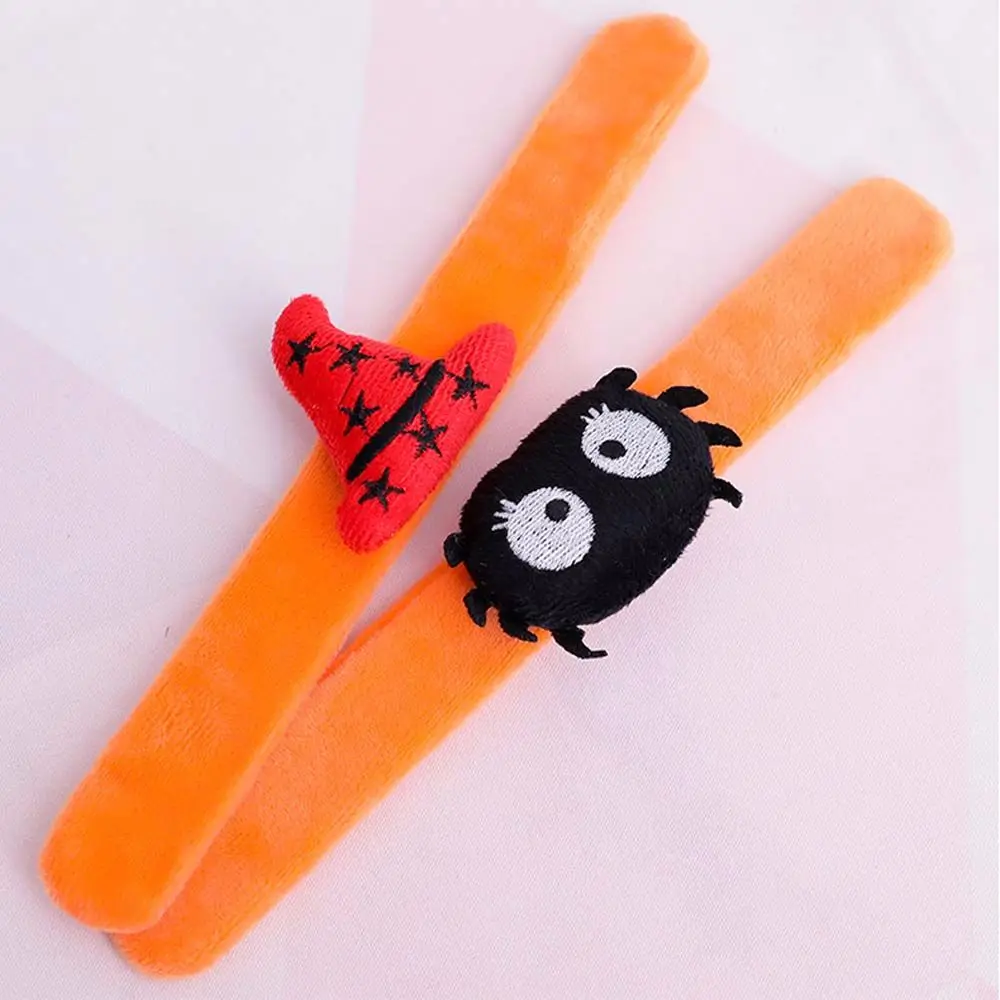 Clap Hands Buckle Ring Bracelet Halloween Decoration Pumpkin Buckle Ring Hands Clap Circle Shake Wristbands Hand Pat Circle
