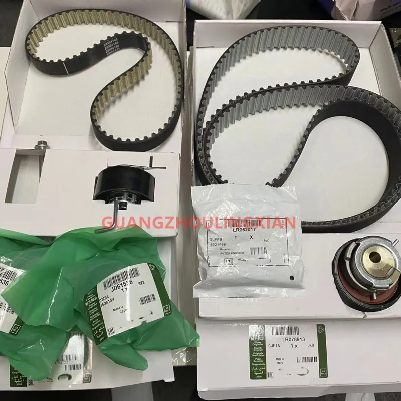 

3.0 diesel dual turbo timing belt set for discovery LR4 Range Rover RR sport velar ktb1149 LR078913 1311306 LR069054 LR016656