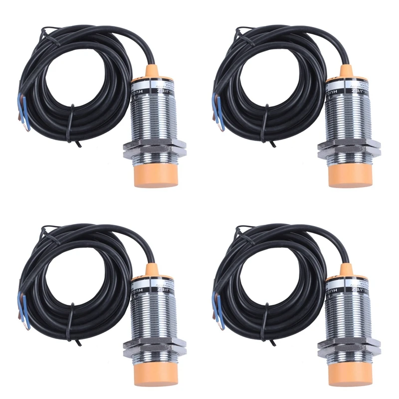 4X LJC30A3-H-J/EZ AC 90-250V NO 2-Wire Capacitance Proximity Sensor Switch Detector 0-20Mm