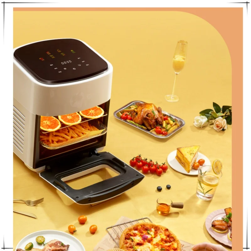 Oil-free multi-function air fryer household oven new multi-function intelligent large capacity automatic French fries fryer