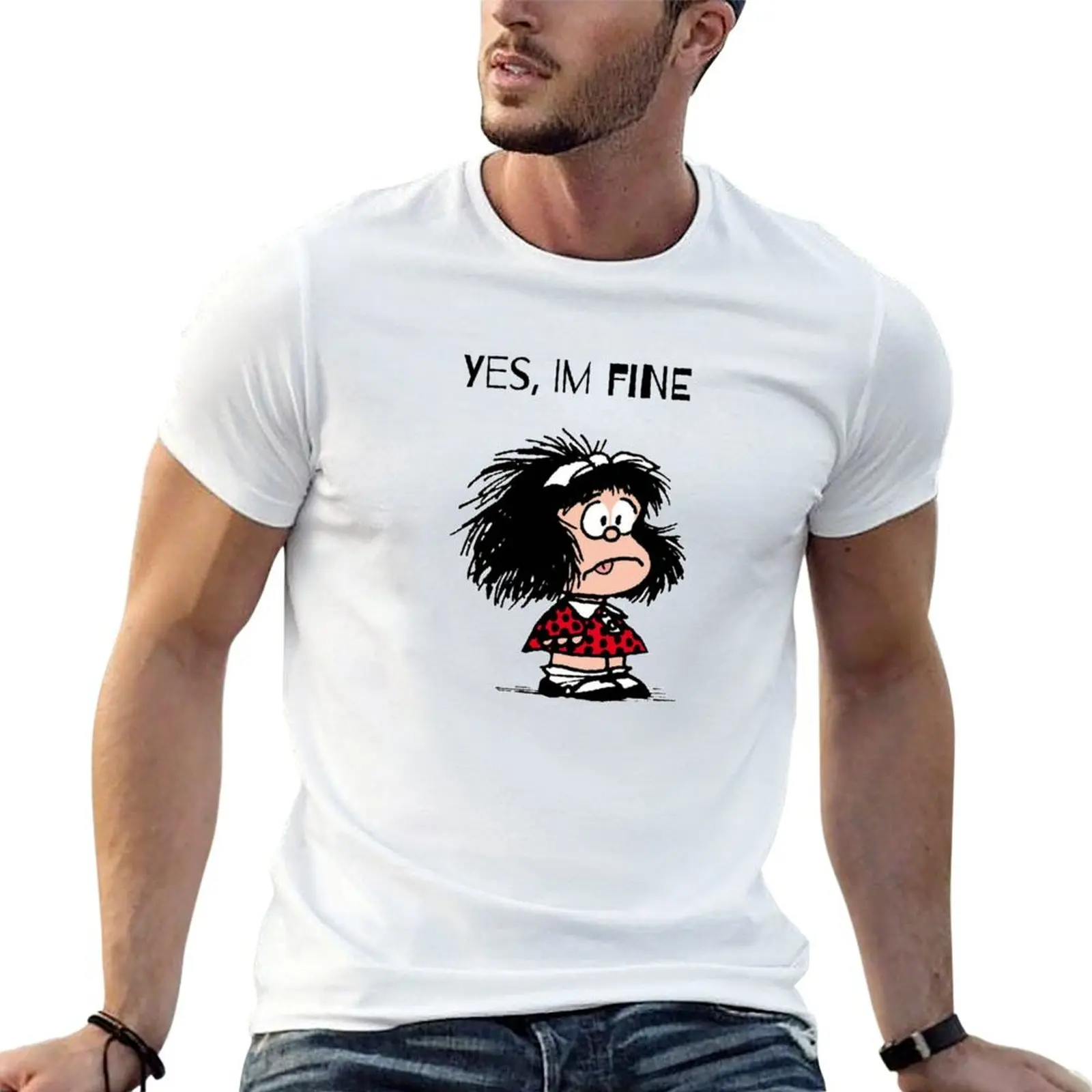 

Mad Mafalda T-Shirt t shirts designer man t shirt graphic T-Shirt