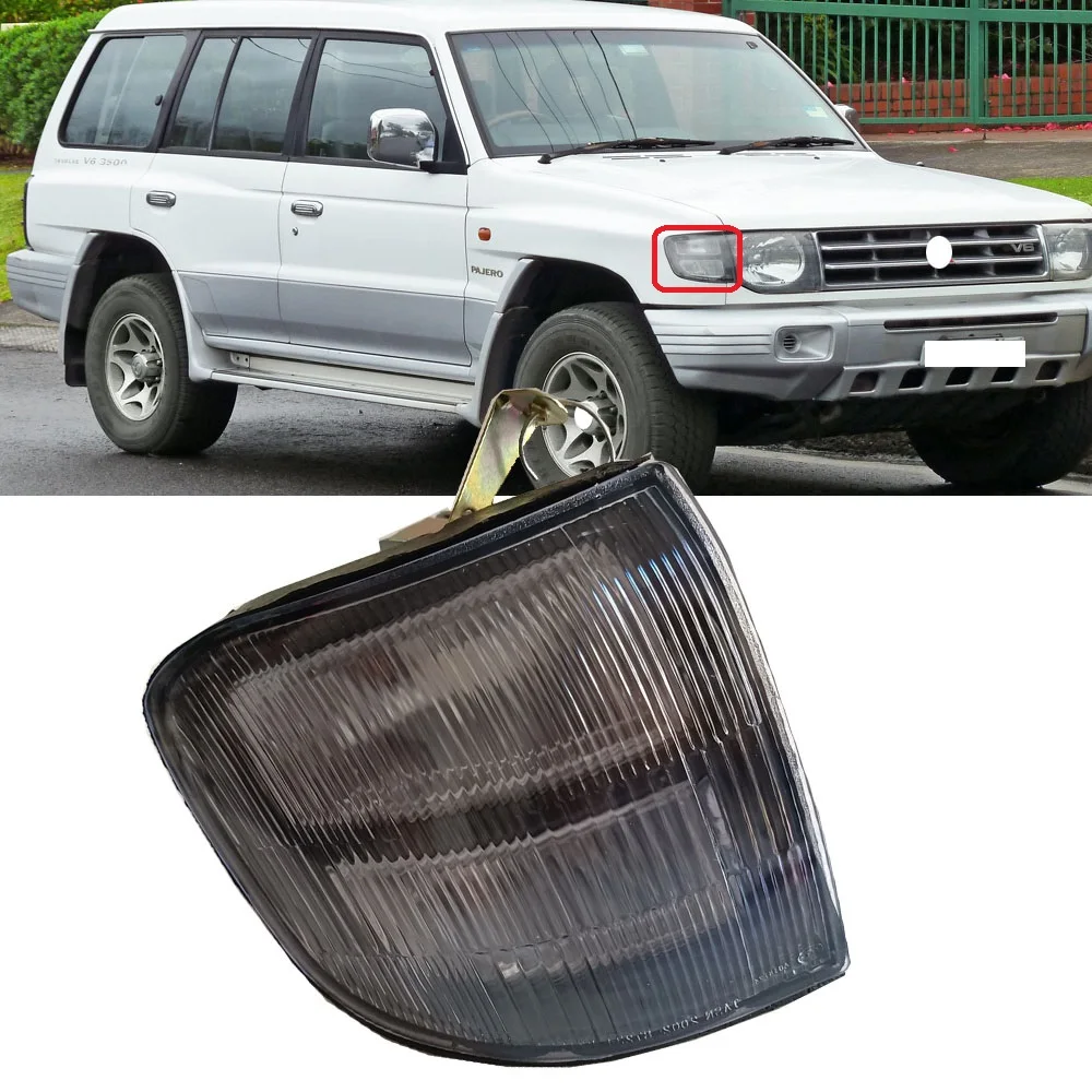 

Roavia для Pajero V33 90-04 PAJERO 2 II Montero 1997-1999, габаритный фонарь передней фары, указатель поворота, боковой угловой сигнальный индикатор, лампа