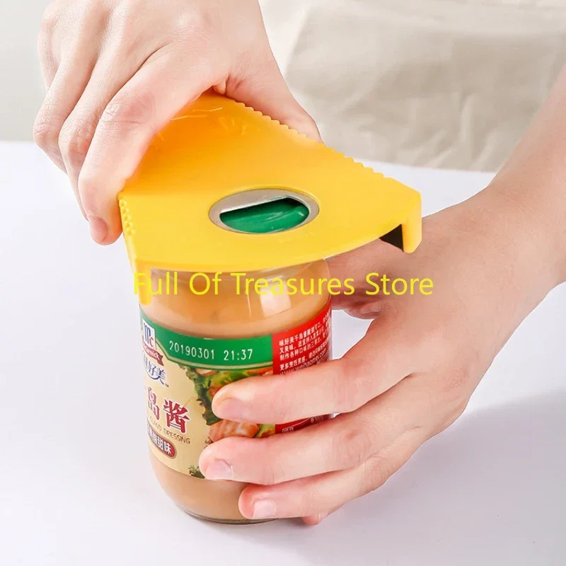 Single Portable Bottle Opener Universal Canned Can Opener Non-slip Labor Saving Twist Bottle Cap Beer Open Cap Kitchen Gadgets