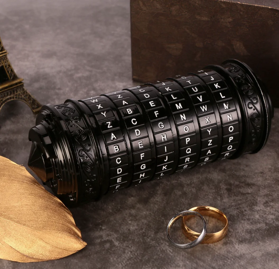 Code Speelgoed Metalen Cryptex Sloten Da Vinci Educatief Speelgoed Valentijnsdag Cadeau Huwelijksgeschenken Moederdag Brief Wachtwoord Ontsnappen