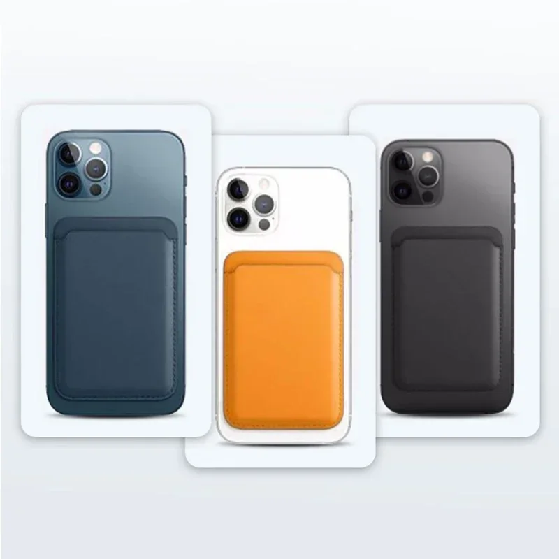 Magnetische Brieftaschenhülle aus Leder für iPhone 13 17 18 14 15 16 Pro Max mit Kartenhalter und Handy-Geldbörsen-Funktion für Magsafe-Zubehör – Detail 8