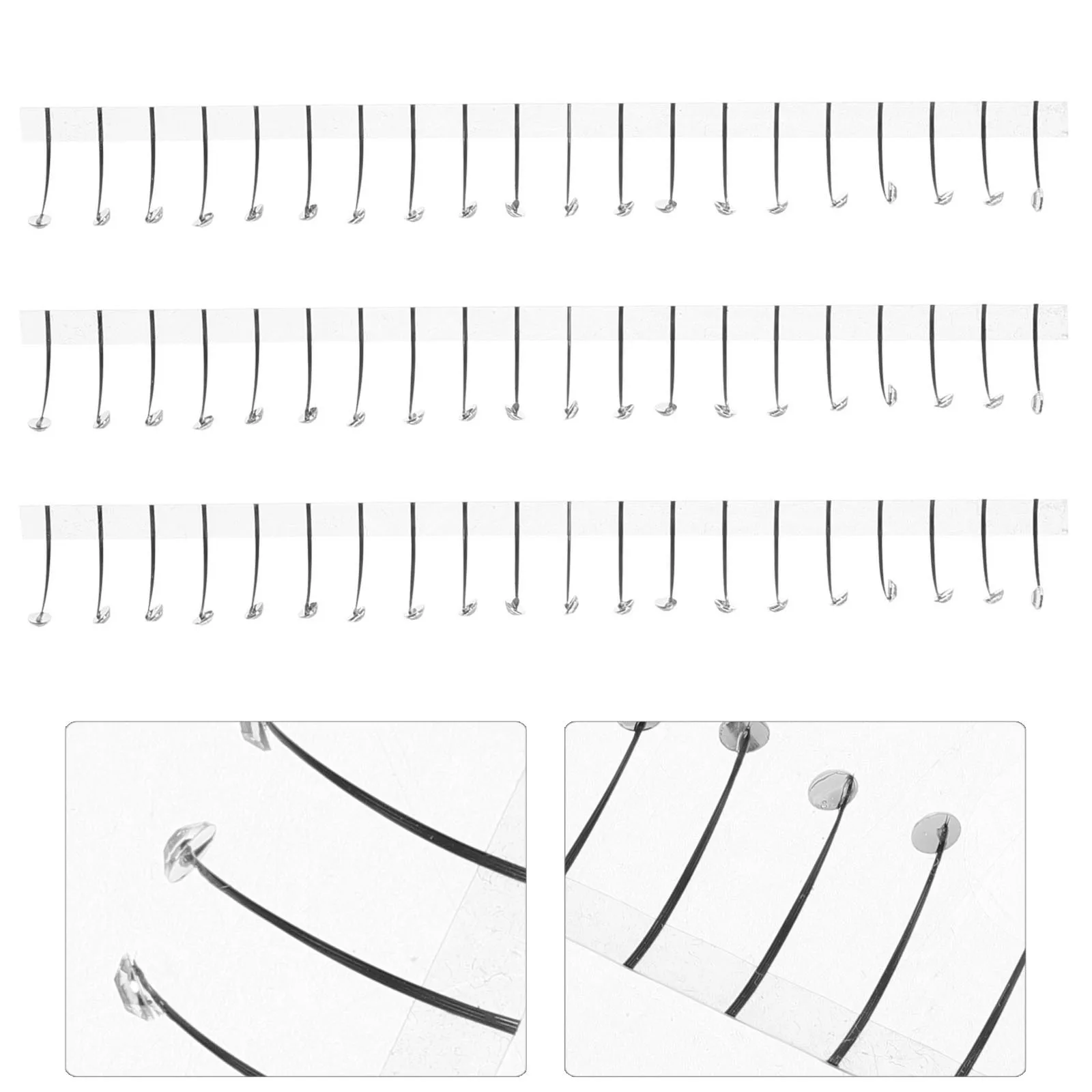 

Single Cluster Water Rhinestones False Eyelashes Sparkly Lash Extensions for Cosplay Halloween Special Occasions Comfortable