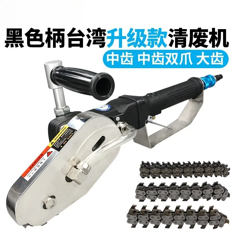 Industrial Black Pneumatic Waste Stripping Machine Corrugated Paper Edge Trimming Scrap Removing Machine Cardboard Color
