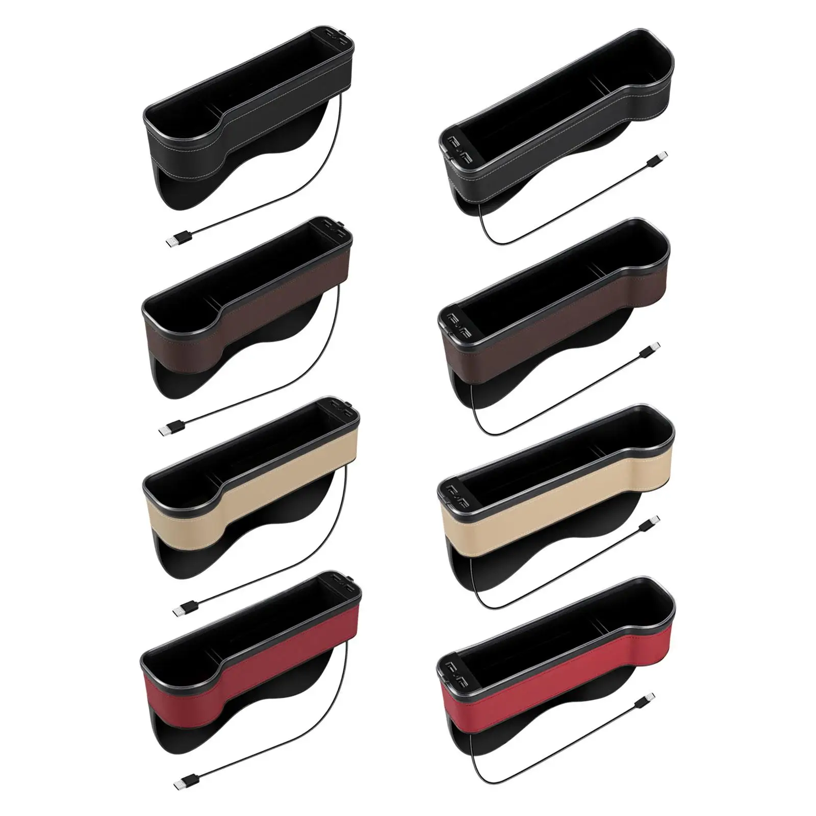 

Органайзер-наполнитель для автомобильного сиденья с подстаканником для различных ключей-кошельков