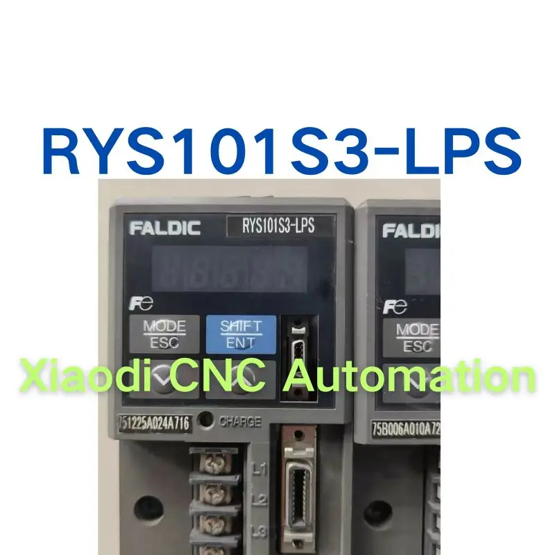 Second hand RYS101S3-LPS 100W servo drive tested OK and shipped quickly