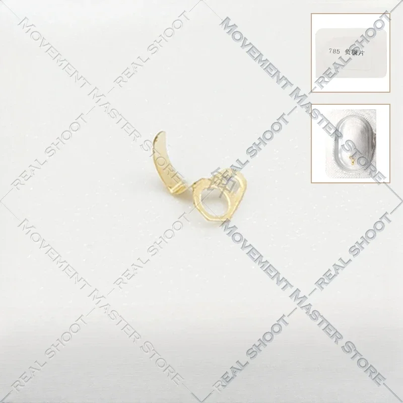 ノルダクォーツムーブメント負のポールピース、時計アクセサリー、生地、オリジナル、湾曲した足、785