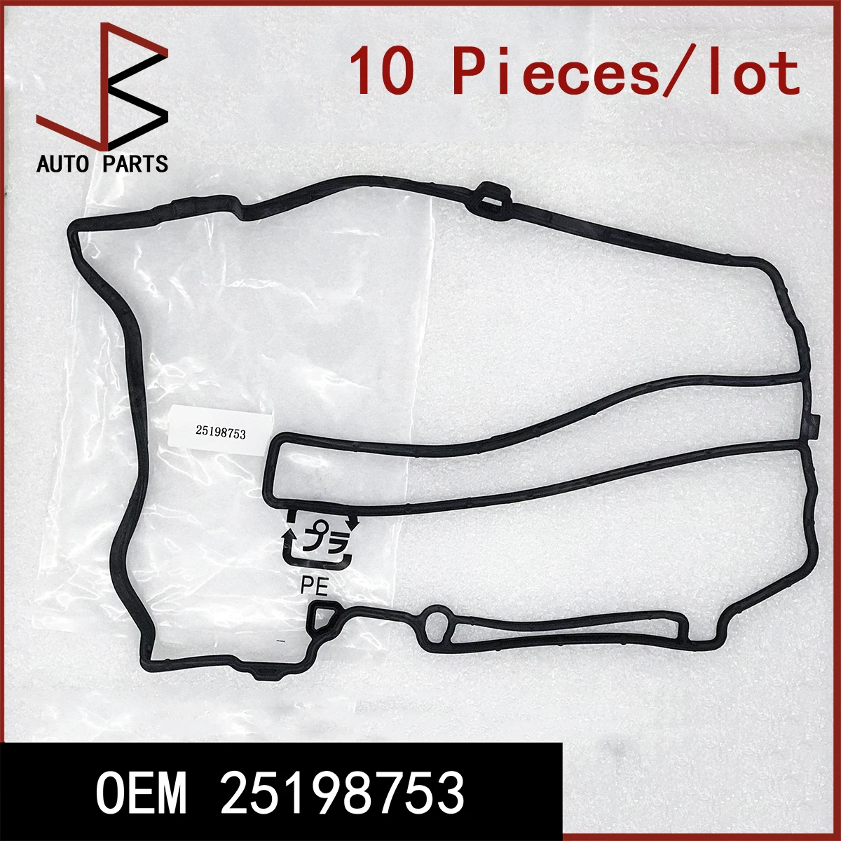 

10 шт./лот Прокладка крышки головки блока цилиндров для CHEVROLET CRUZE 2009- VOLT 2011- OEM 25198753 49190802 55573747 107010 1542678