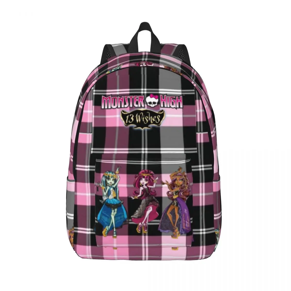 

Funny Anime Backpack Monster High Character Cycling Backpacks Christmas Gift Boy Quality Lightweight School Bags Cute Rucksack