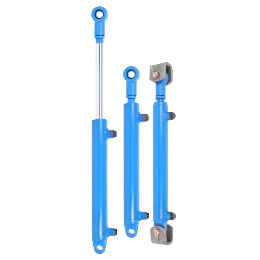The hydraulic cylinder of HSG40 small-sized two-way excavator has a 2-ton double-ear hydraulic cylinder with oil top