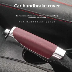 Car Seat Gap Hand Brake Cover Handbrake Grips Protection Cover Parking Brake cover Stylish Decoration Shell Interior Accessories