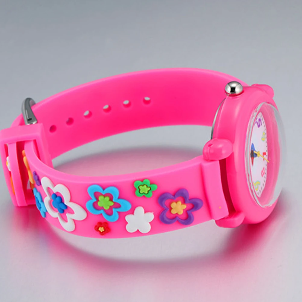 1pc Waterproof Kids Watch Cartoon Wristwatch For Children Silicone Timepiece Fashionable Durable Gift For Daily Use