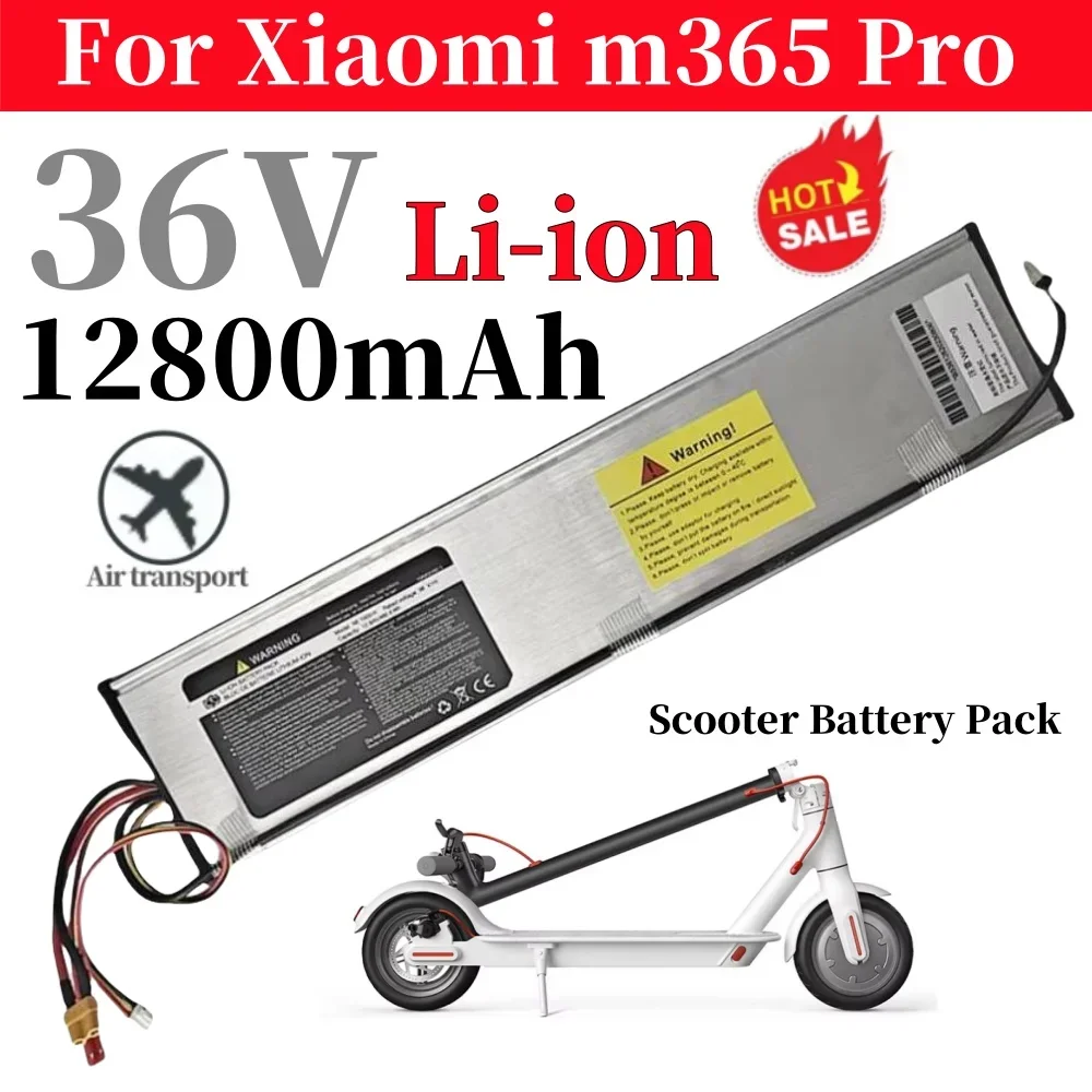 

Original High Capacity/Endurance 18650 Li-Ion Battery Pack 36V 12800mAh For XIAOMI M365 PRO Scooter With communication BMS