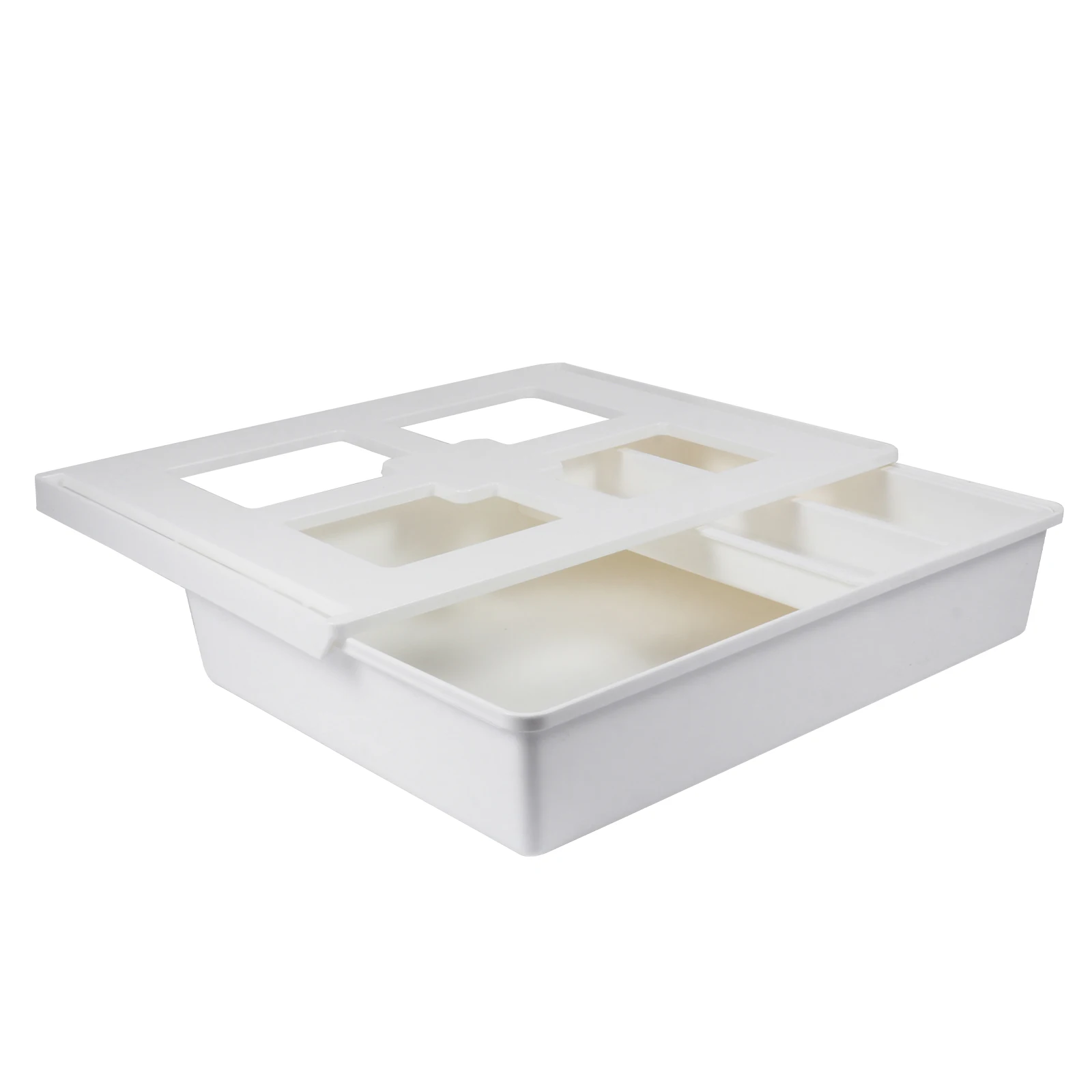 

Paste Pen Box Stationery Supplies Pencil Case Hidden Holder Office Accessory Desk Under Table Drawer Storage Organizer