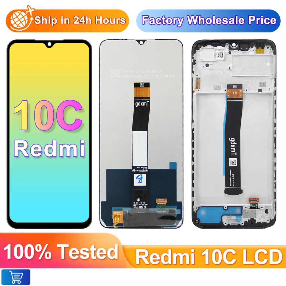 Xiaomi Redmi 10C LCD Display 6.71 Touch Screen