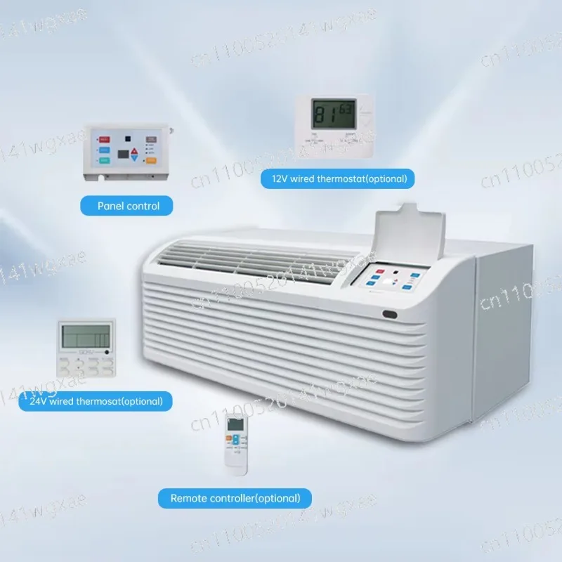 

42-дюймовый кондиционер PTAC 12000 BTU, 208-230В, 60Гц, в стиле гостиничных систем, с тепловым насосом, моноблочный, электрический, для отопления и кондиционирования воздуха