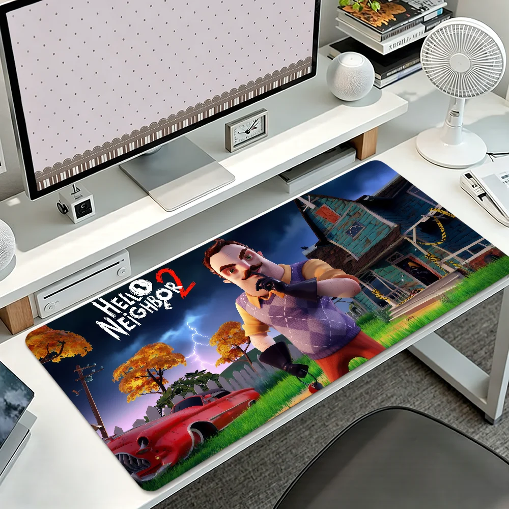 HELLO N-NEIGHBOR 2 Mouse Pad Non-slip Thickened MousePad Student Gaming Cushion Large Writing Lockedge Office
