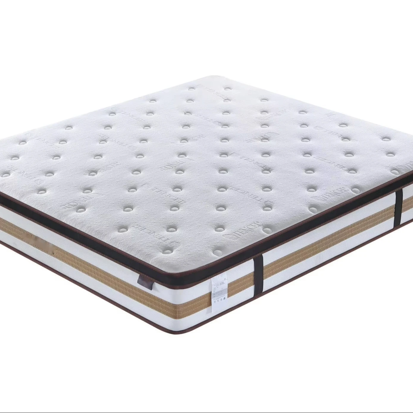 

Luxury Hotel-grade Super Soft Memory Foam Spring Mattress Queen and King Sizes Home Furniture Fabric Modern Massage Mattress