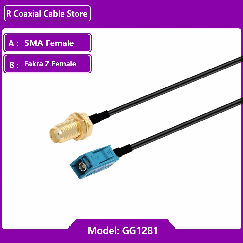 オスメスコネクタ,オス/メスケーブル,GPSアンテナ,コネクター,Rf,同軸ケーブル,自動車および車両用,1個