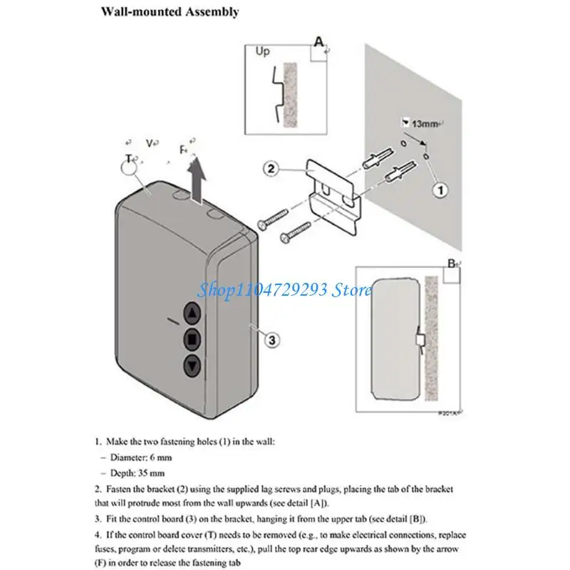 

Y2GD Easy Installation Motor Control Board Supporting Roller Shutter Operate for Safe