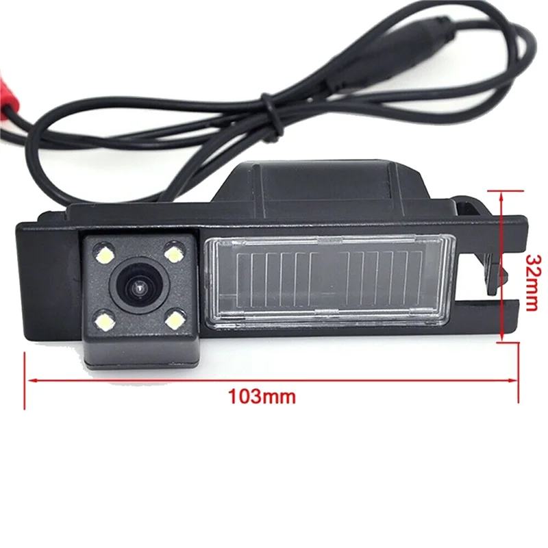 3X Car HD 4LED Rear View Backup Camera Reverse Camera For Opel Astra H J Corsa Meriva Zafira Insignia FIAT Buick Regal