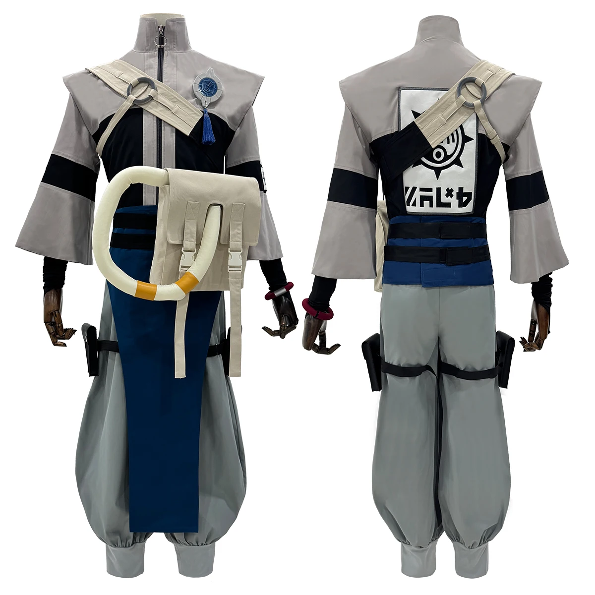 

HOLOUN Gachiakuta аниме Zanka косплей костюм конвенция Хэллоуин Рождество куртка с вышивкой брюки сумка