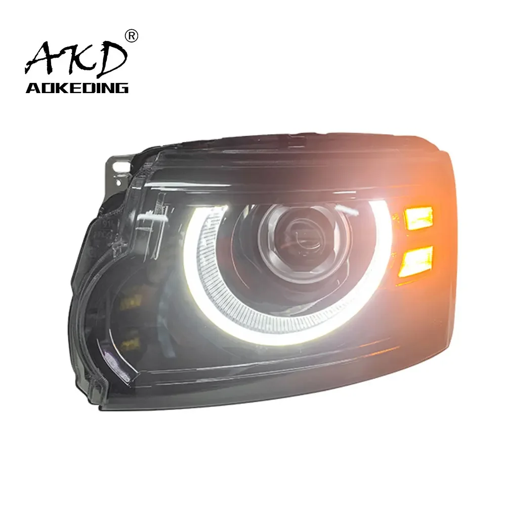 Car Styling for Discovery Headlights 2009-2018 Discovery 4 LED Headlight Dynamic Signal Animation DRL Accessories