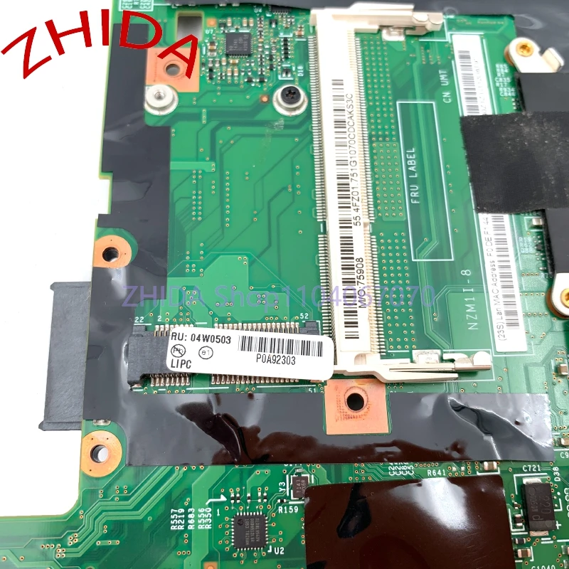 Voor LENOVO Thinkpad T410 T410I HM55 moederbord 04W0503 63Y1583 63Y1481 63Y1483 75Y4066 60Y5713 laptop Moederbord Volledige test