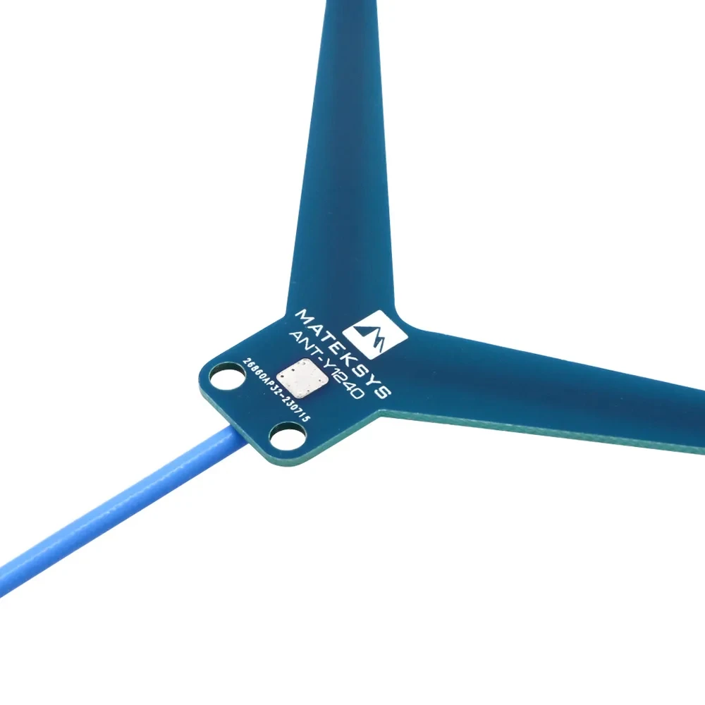 Matek Systems ANT-Y1240 Antena para RC Drone, Avião, Óculos de Proteção, Monitor, Transmissor Receptor, 1.2Ghz, 1.3GHZ, 3dBi DIPOLE, FPV, 2pcs