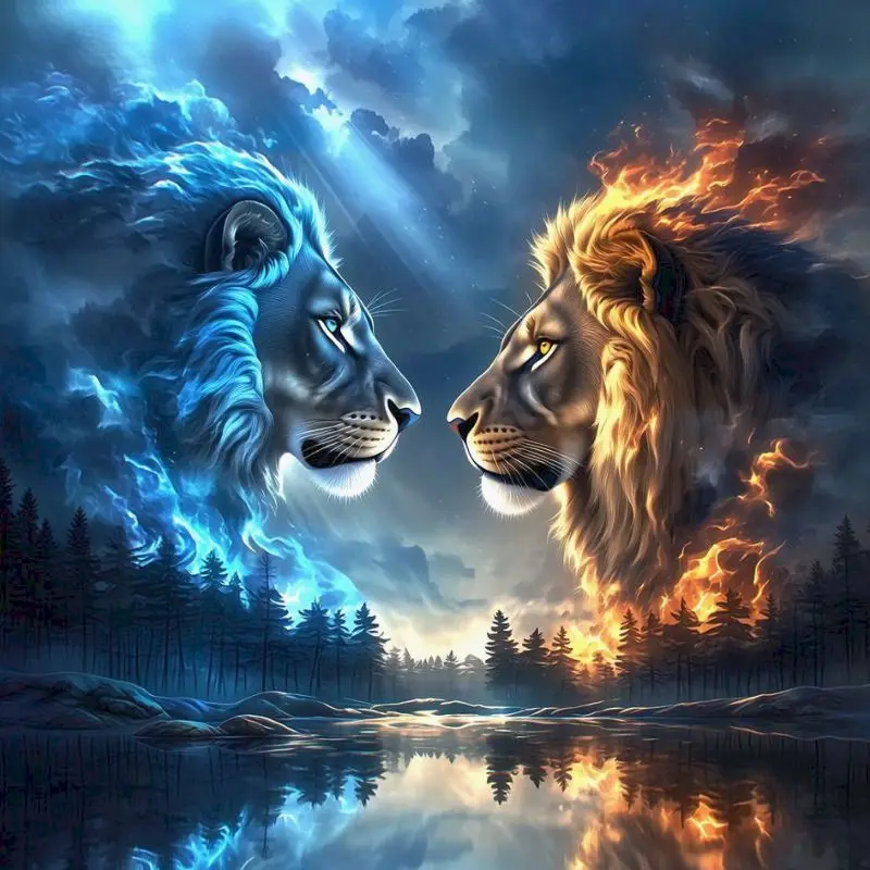 Lion 5d Diamond Painting Kits For Adults Diy Crafts Diamond Painting Kits For Beginners Animal Full Round Modern Art Supplies