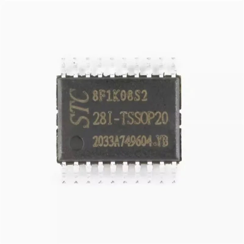 Original STC8F1K08S2-28I-TSSOP20 Enhanced 1T 8051 Microcontroller MCU