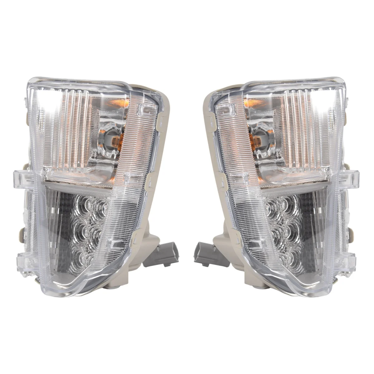 

#134P LED Front Turn Signal Lamp DRL for 2012-2015 Toyota Prius Facelift (Transparent)