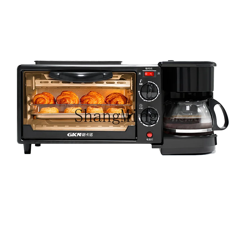 ZYY breakfast machine oven frying pan coffee pot three in one multi-function