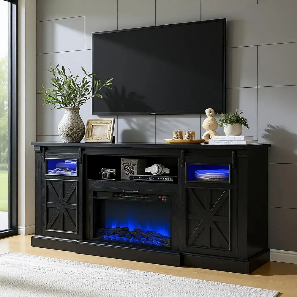 80 Inch Tv Stand, 3…